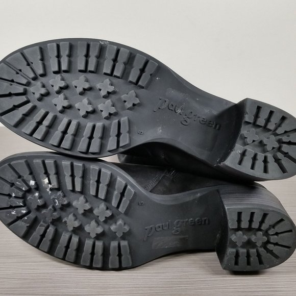 Paul Green Kendal Knee High Boot, Black Leather, Womens Size 7.5 US / 5 UK - Picture 14 of 16